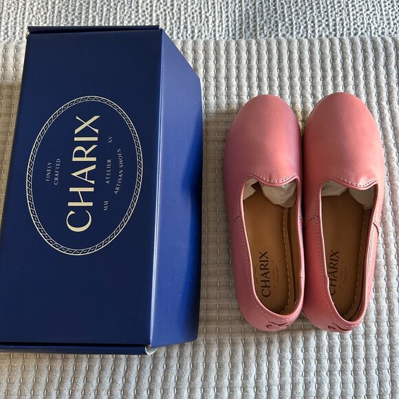 Charix Vintage Pink Slip Ons - Picture 2 of 4